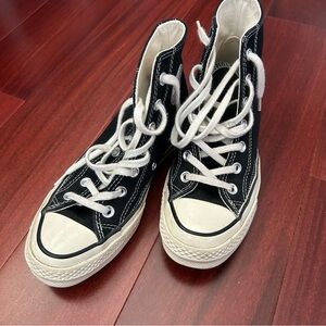 converse black chuck 70s